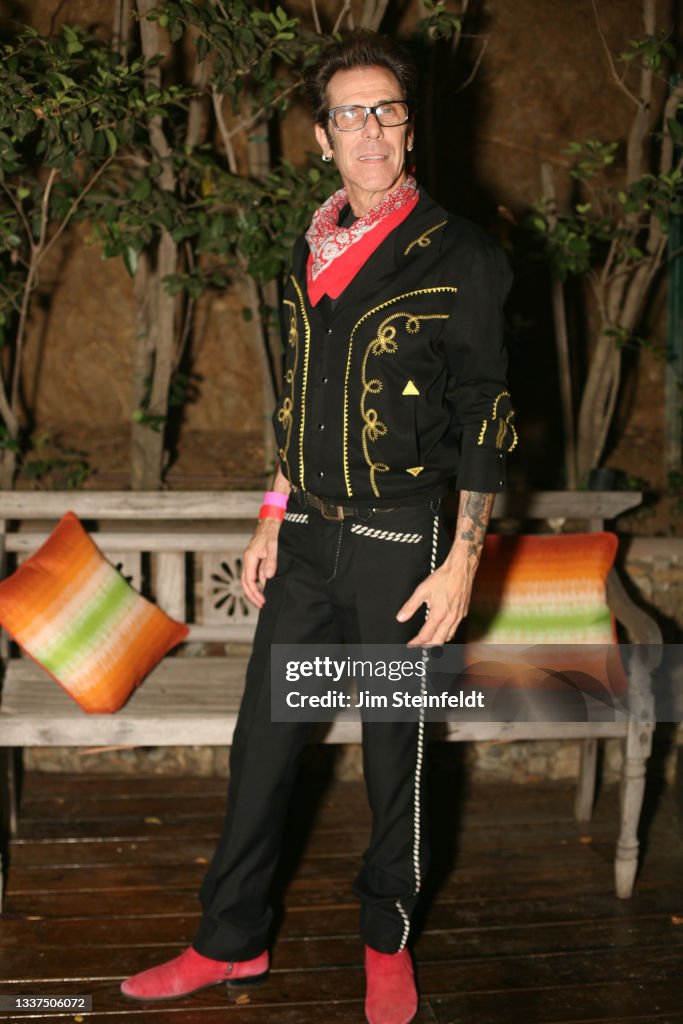 Jim Phantom Drummer Slim Jim Phantom poses for a portrait at the Hootenanny for ...