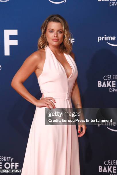 Adriana Torrebejano poses during the presentation of 'Celebrity Bake Off Spain' at FesTVal on August 31, 2021 in Vitoria, Spain.