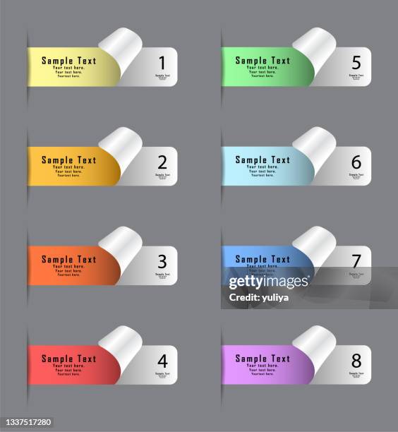 Rectangle Sticker Mockup Photos and Premium High Res Pictures - Getty ...