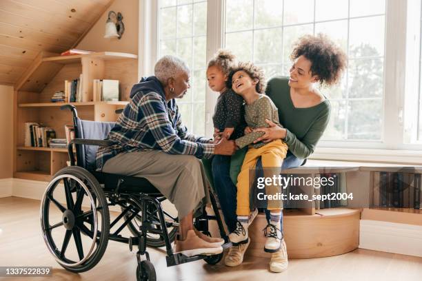 get the help you want when you need it - elderly person with caregiver stock pictures, royalty-free photos & images