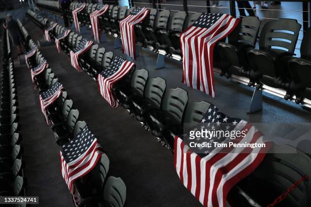 The Texas Rangers reserved 13 seats to honor the 13 U.S. Service member recently killed in Afghanistan before the Texas Rangers take on the Colorado...