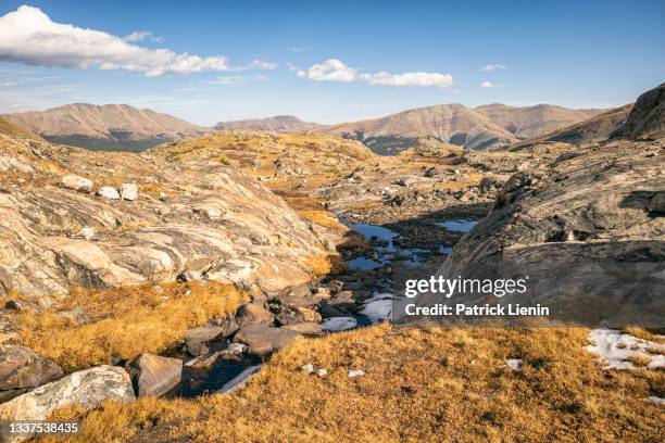 landscape in the mosquito range near breckenridge, colorado - tenmile range stock pictures, royalty-free photos & images