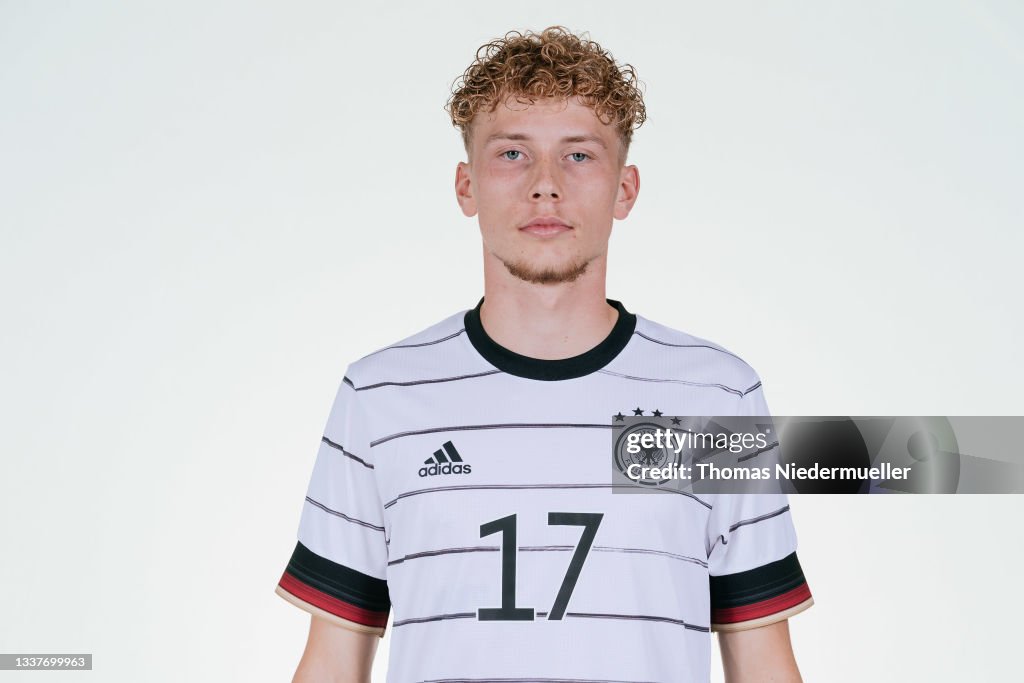 Bent Andresen poses during the Germany U19 team presentation on