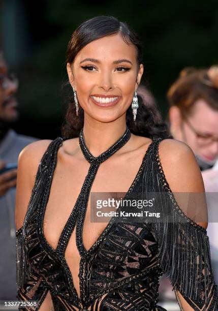 Maya Jama attends the GQ Men Of The Year Awards 2021 at Tate Modern on September 01, 2021 in London, England.