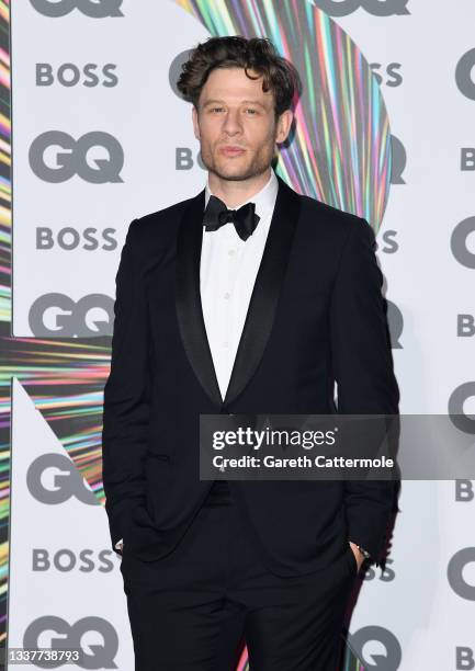 James Norton attends the GQ Men Of The Year Awards 2021 at the Tate Modern on September 01, 2021 in London, England.