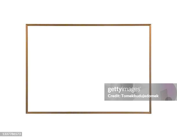 frame - gold rectangle stock pictures, royalty-free photos & images