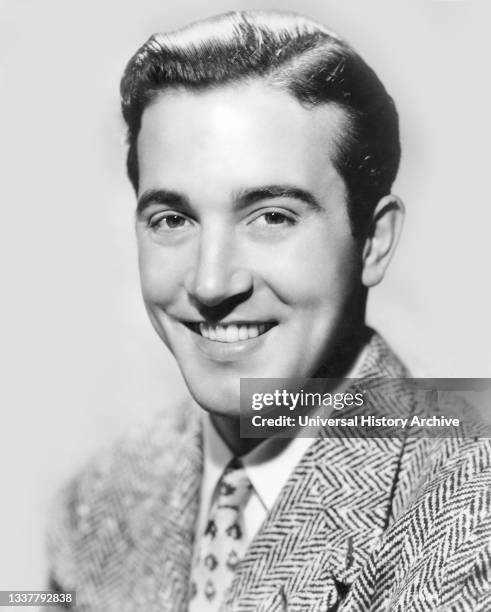 John Payne, Head and Shoulders Publicity Portrait for the Film, "Garden of the Moon", First National Pictures, 1938.