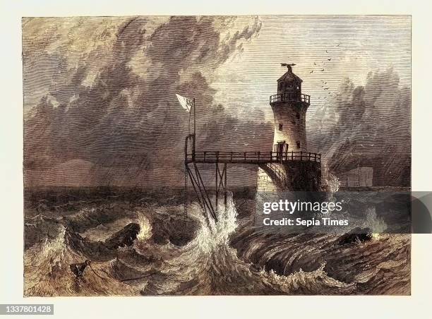 Rome Rocks 121 Roman Rock Lighthouse Stock Photos, High-Res Pictures, and Images ...