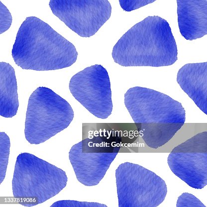 Navy Blue Watercolor Triangles Seamless Pattern. Abstract Background, Design Element.Vector Tile. Navy Blue Watercolor Triangles Seamless Pattern. Abstract Background, Design Element.Vector Tile.