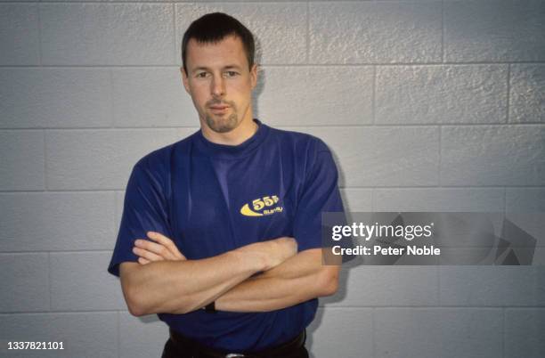 Scottish rally driver Colin McRae , photoshoot, circa 1995.