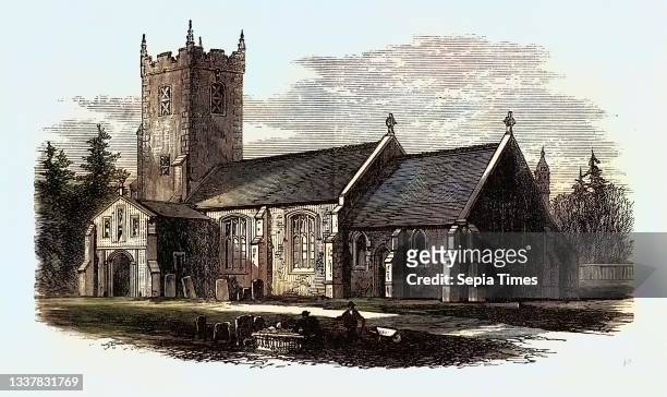 Sandringham Church 1871.