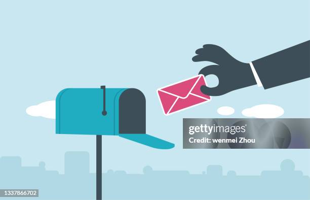 mail - inbox stock illustrations