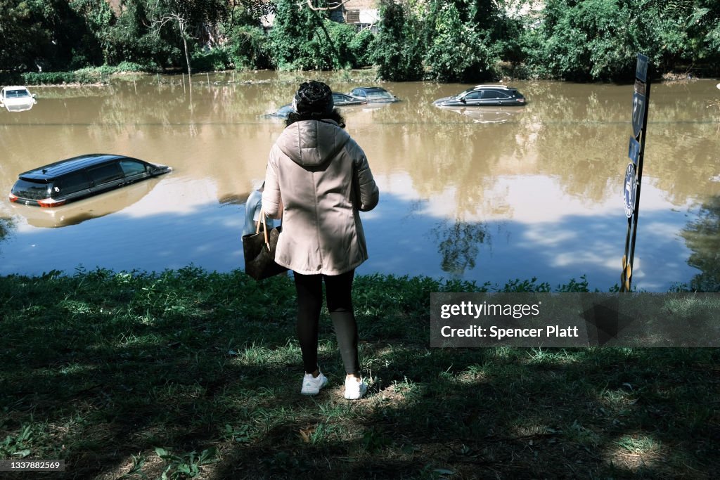 Remnants Of Hurricane Ida Move Through Northeast Causing Widespread Flooding