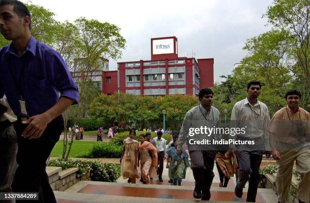 Infosys building.