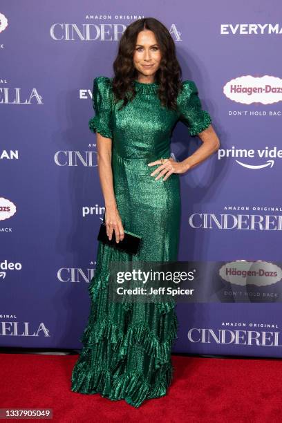 Minnie Driver attends the "Cinderella" UK Partner Event at Everyman Broadgate on September 02, 2021 in London, England.