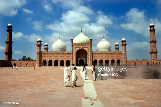 Badshahi Mosque. Lahore. Pakistan. Asia.