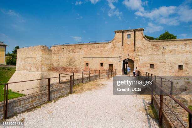 Malatesta Fortress. Fano. Marche. Italy.