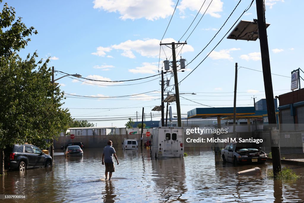 Remnants Of Hurricane Ida Move Through Northeast Causing Widespread Flooding