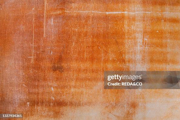 Orange brown stone abstract background copy space.