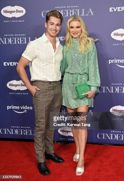 Pritchard and Abbie Quinnen attend the "Cinderella" UK Partner Event at Everyman Broadgate on September 02, 2021 in London, England.