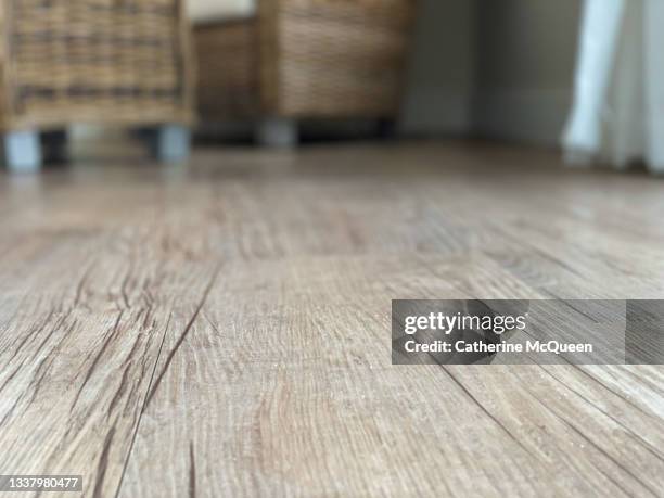 engineered hardwood floors - wooden floor low angle stock pictures, royalty-free photos & images