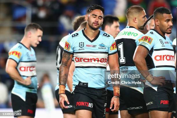 NRL Rd 25 - Sharks v Storm, News Photo