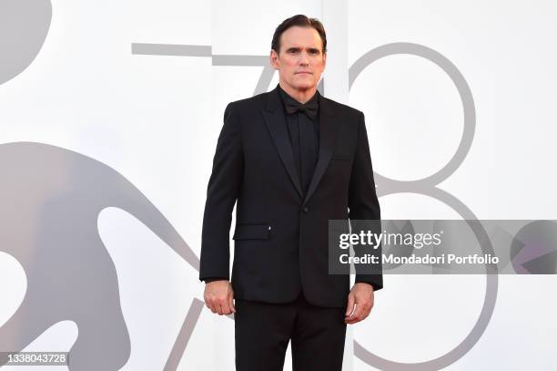 American actor Matt Dillon at the 78 Venice International Film Festival 2021. The Hand of God red carpet. Venice , September 2nd, 2021