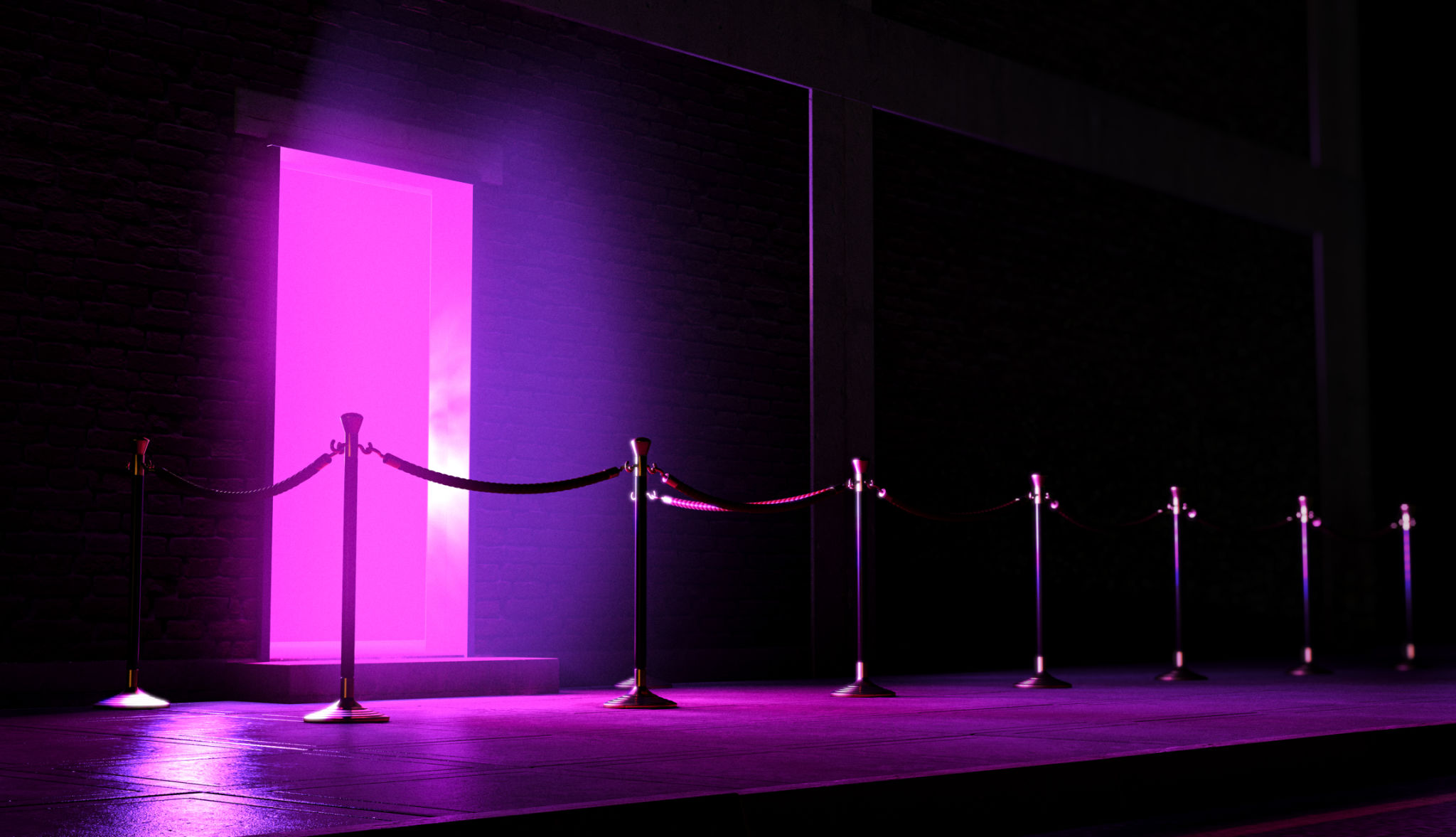 nightclub entrance