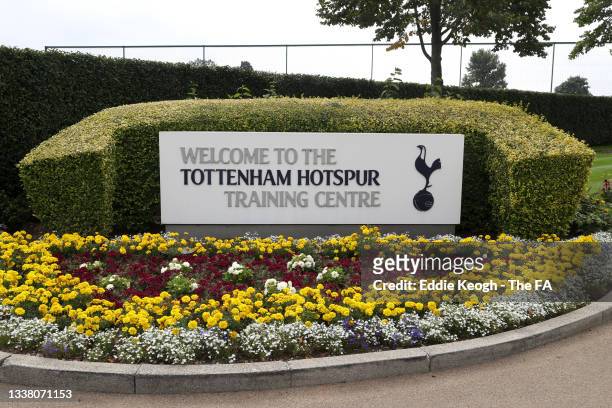 General view at Tottenham Hotspur Training Centre on September 03, 2021 in London, England.