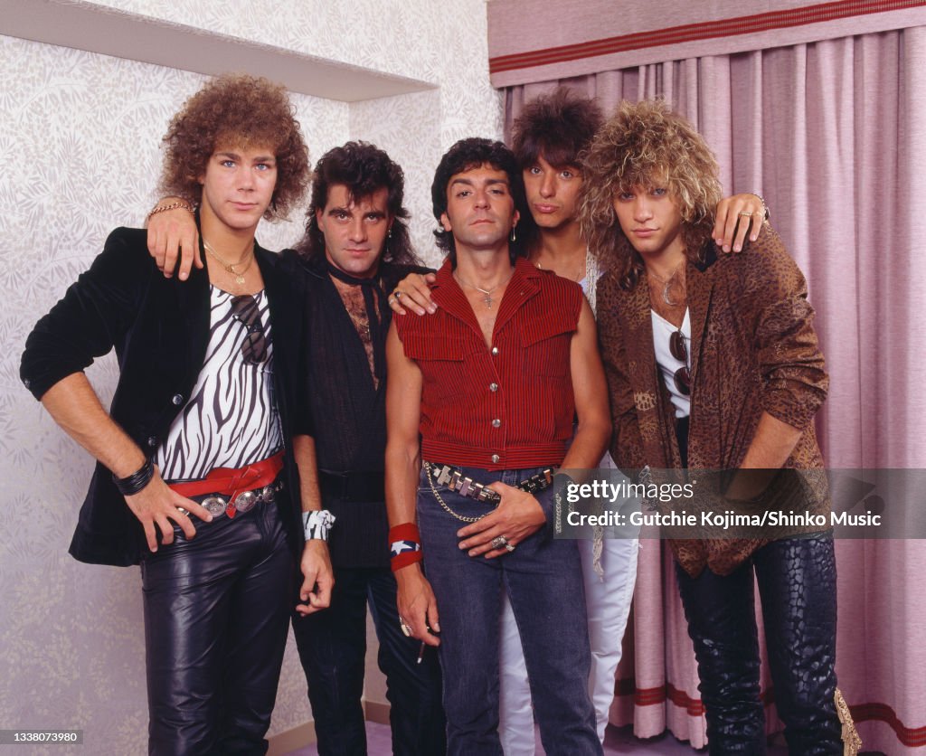 Bon Jovi At Super Rock 84 In Japan