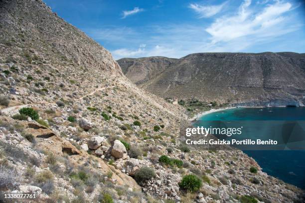 cabo de gata natural park, andalucia, spain - cabo de gata stock pictures, royalty-free photos & images