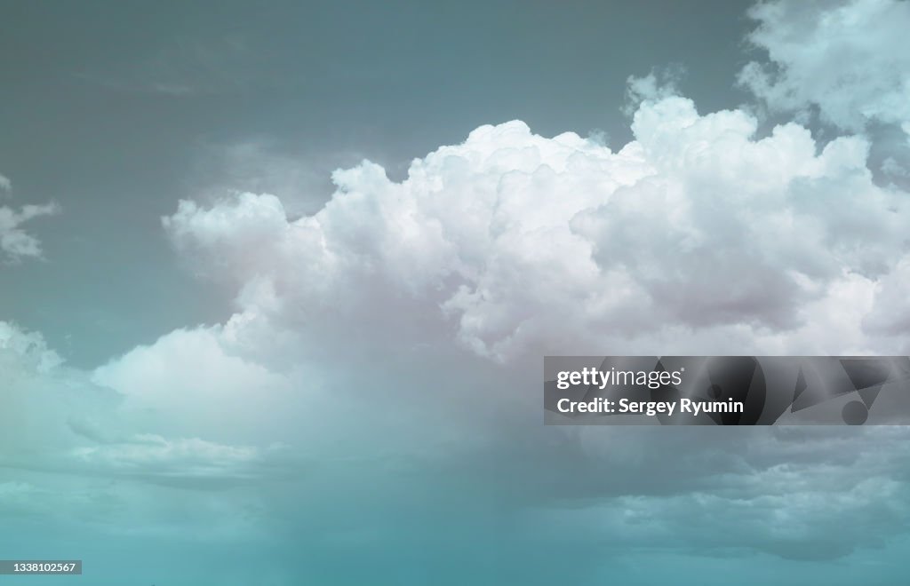 Multi colored cloudy sky