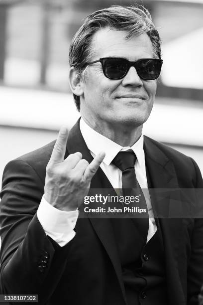 Josh Brolin arrives at the 78th Venice International Film Festival on September 03, 2021 in Venice, Italy.