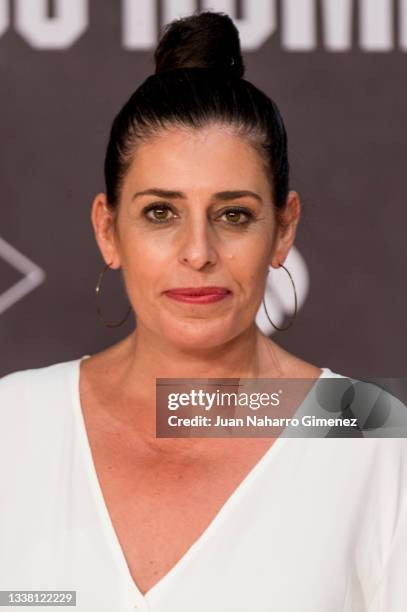 Neus Sanz attends 'Los Hombre De Paco' photocall at Palacio de Congresos Europa during the FesTVal 2021 on September 03, 2021 in Vitoria-Gasteiz,...