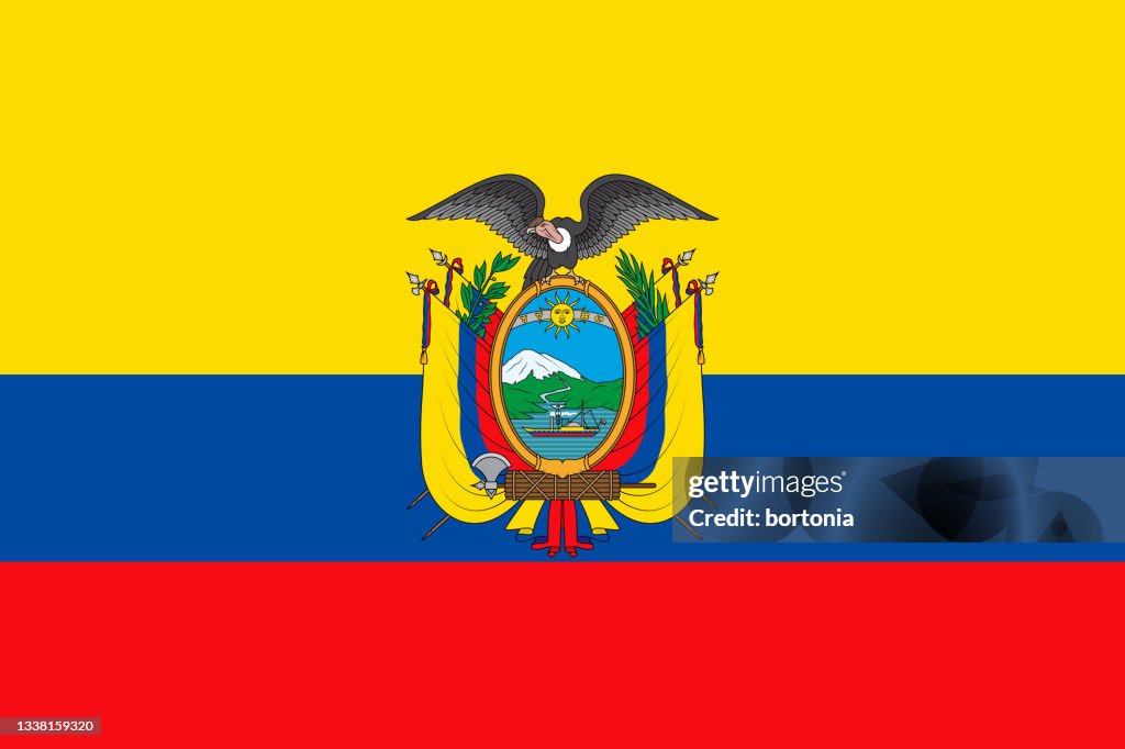 Republic of Ecuador Flag