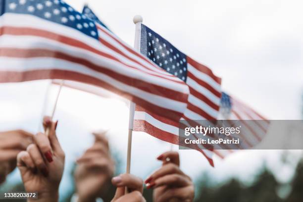 アメリカ合衆�国国民の祝日 - political rally ストックフォトと画像