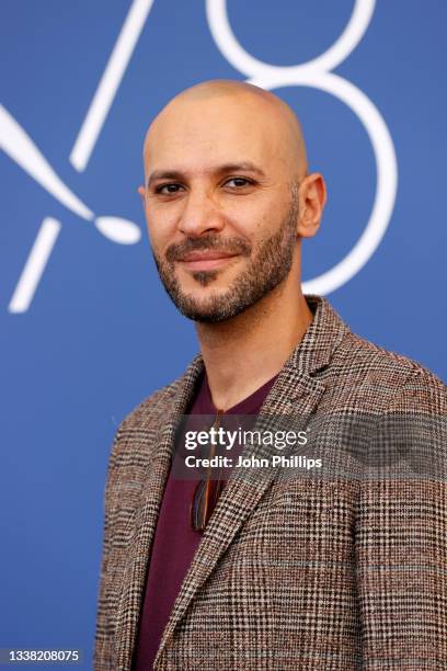 Director Mohamed Diab attends the photocall of "Amira" during the 78th Venice International Film Festival on September 04, 2021 in Venice, Italy.