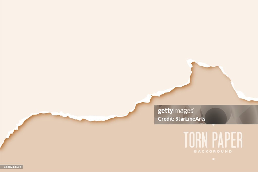 Metallic Ripper Paper Ripper Torn Paper Sheet Realistic Background High-Res Vector Graphic ...