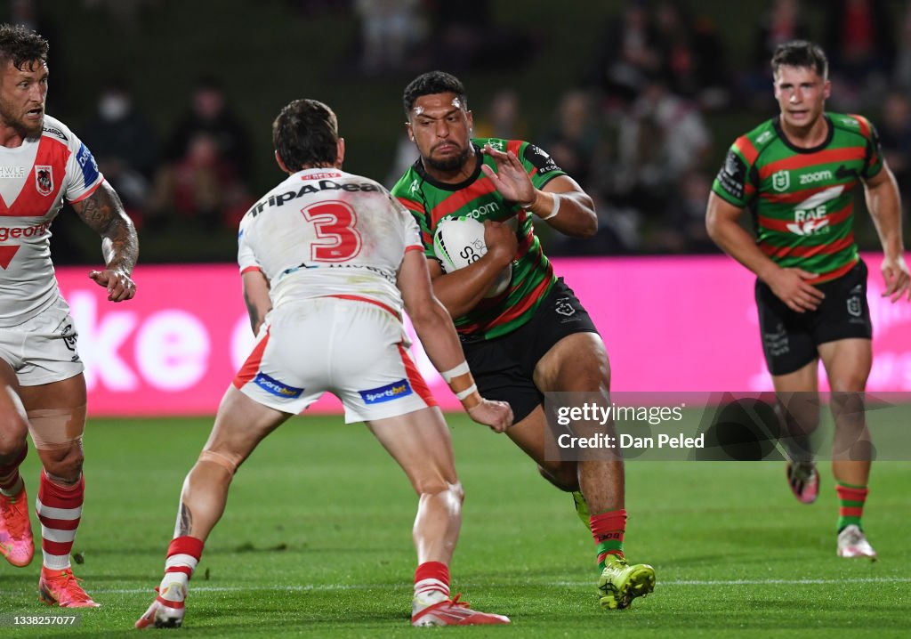 NRL Rd 25 - Rabbitohs v Dragons