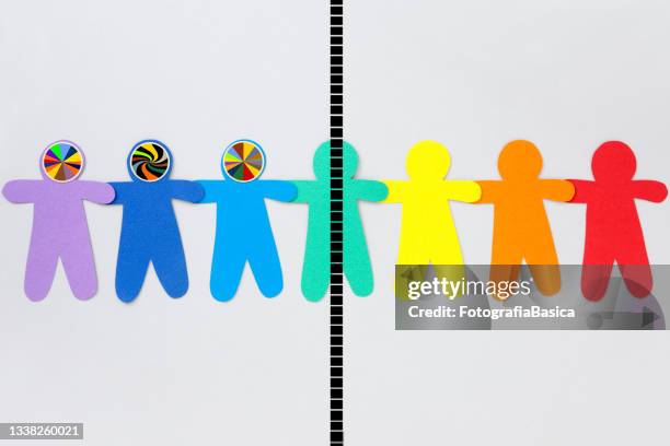 separated psychedelic boys - fidget toy stock illustrations