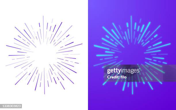 blast explosion boom lines out symbol - zoom effect stock illustrations