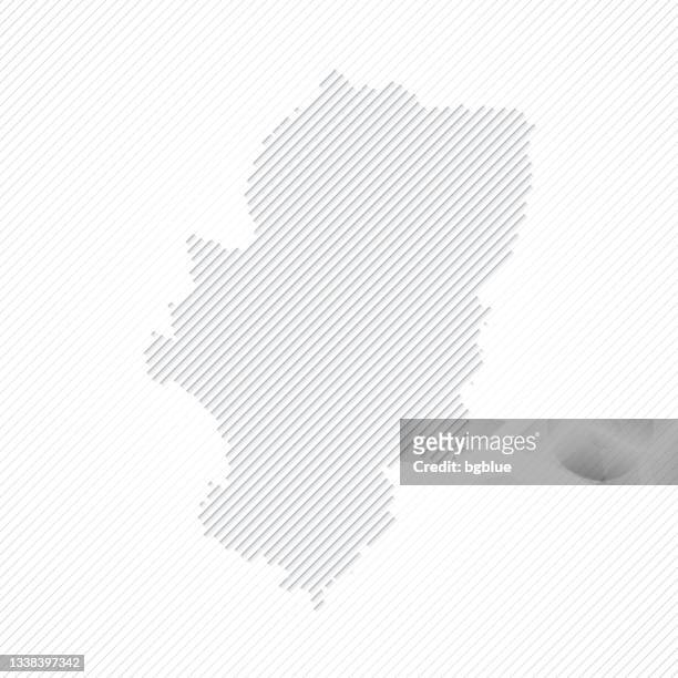 aragon map designed with lines on white background - aragon stock illustrations