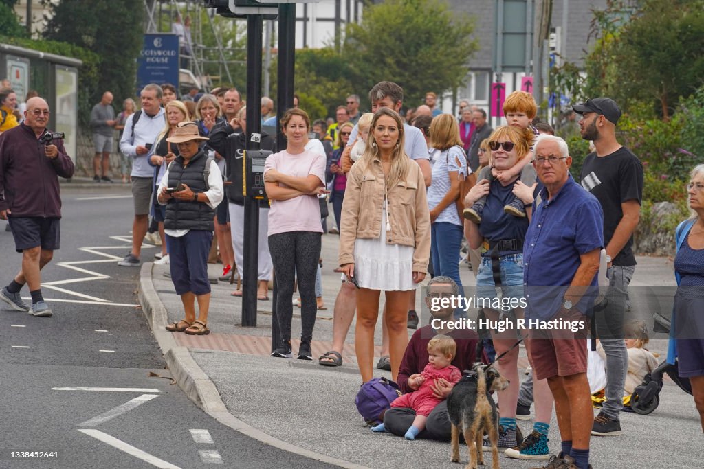 Tour Of Britain Passes Through Falmouth