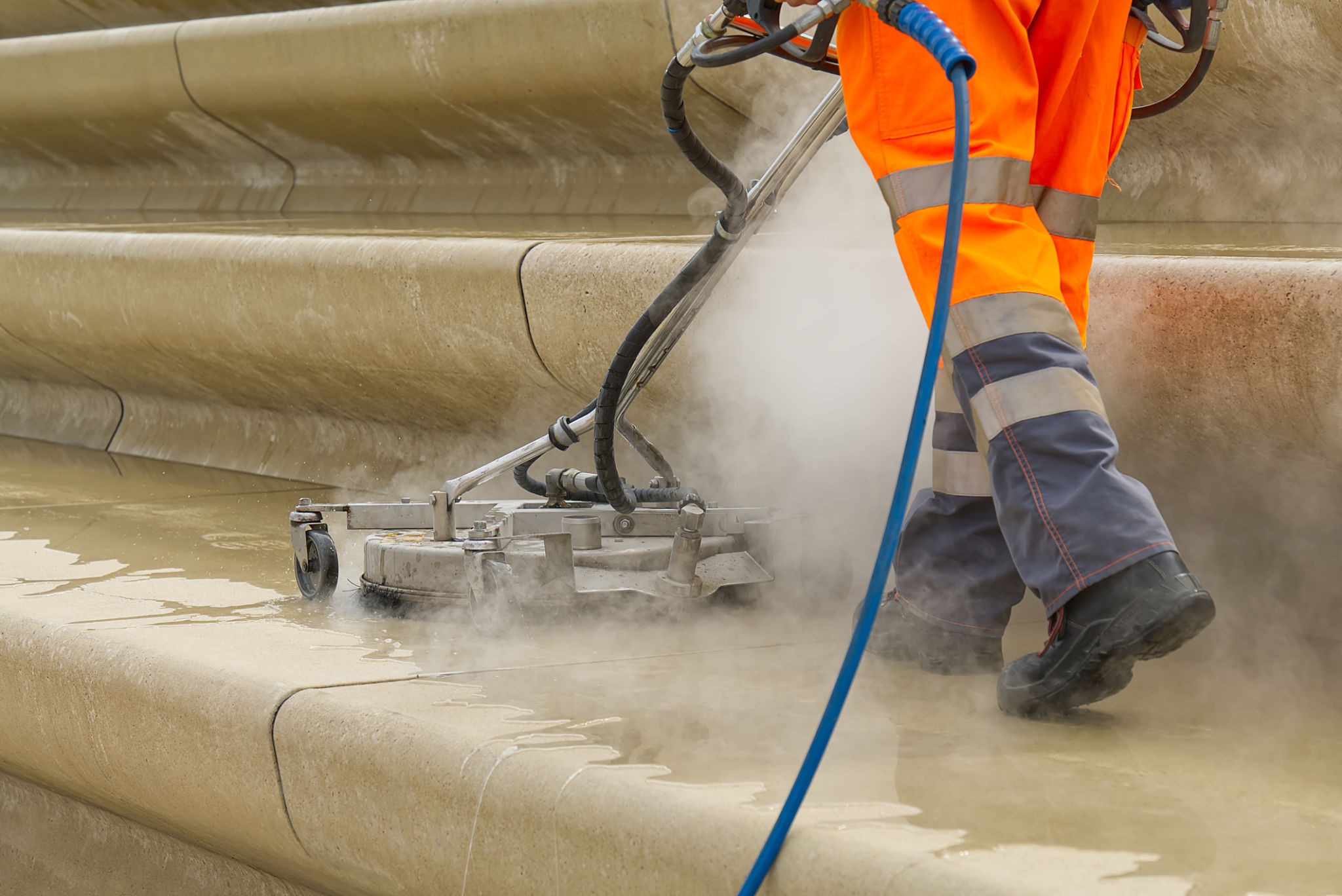 asphalt cleaning