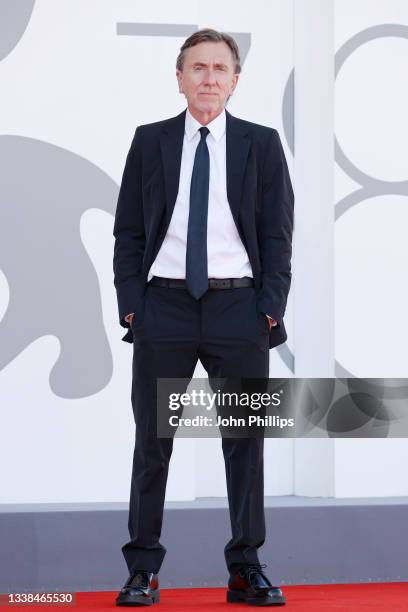 Tim Roth attends the red carpet of the movie "Sundown" during the 78th Venice International Film Festival on September 05, 2021 in Venice, Italy.