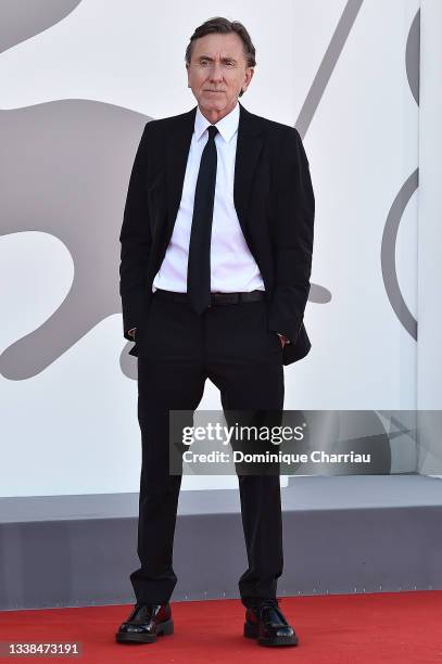 Tim Roth attends the photocall of "Sundown" during the 78th Venice International Film Festival on September 05, 2021 in Venice, Italy.