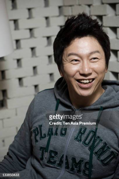 Kim Su-Ro poses for photographs on December 21, 2010 in Seoul, South Korea.