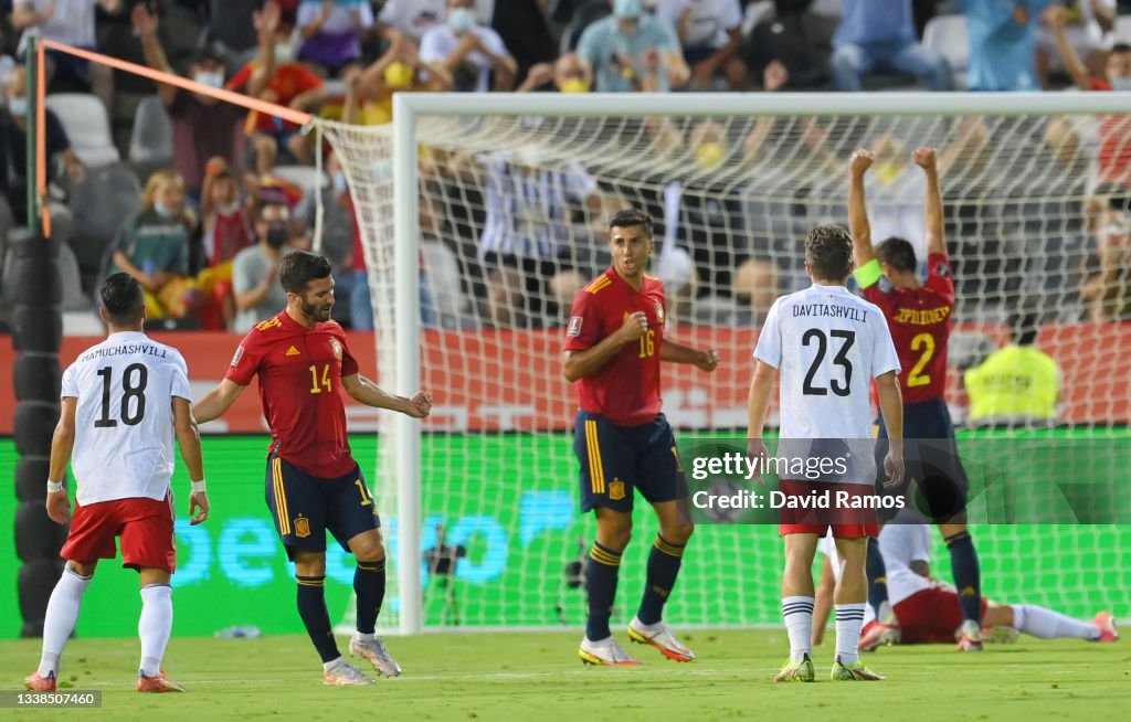 Spain v Georgia - 2022 FIFA World Cup Qualifier