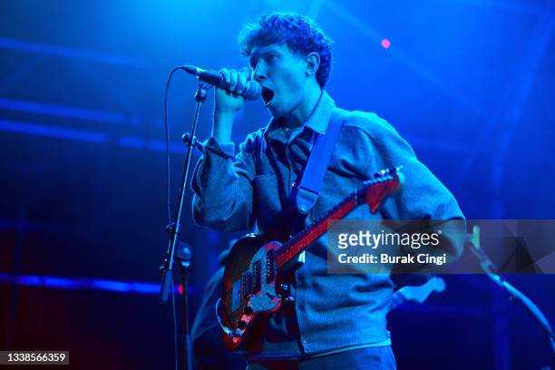 King Krule performs during day 4 of End Of The Road Festival 2021 at Larmer Tree Gardens on September 05, 2021 in Salisbury, England.