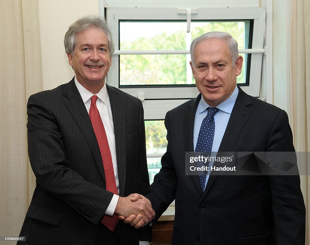 Prime Minister Benjamin Netanyahu Meets With US Deputy Secretary of State William Burns